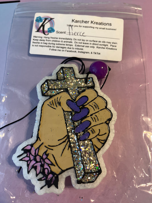 Hand with Cross- Fierce