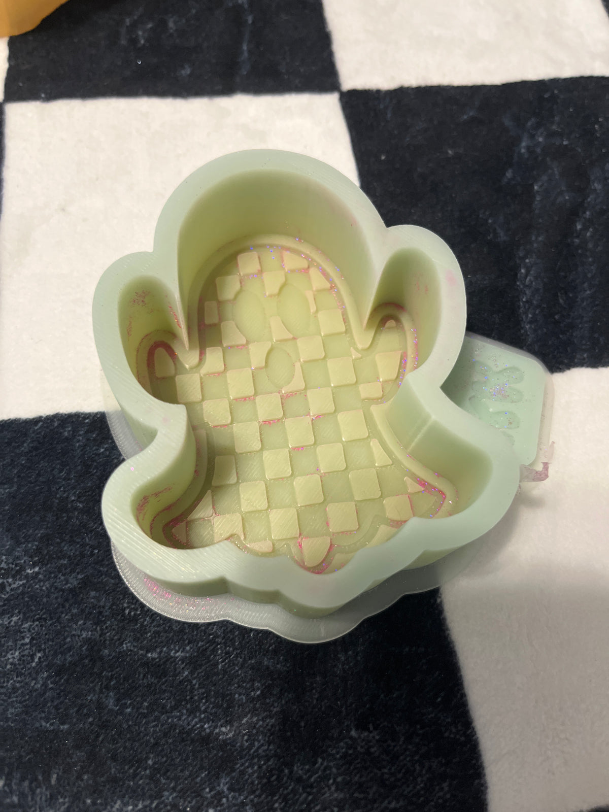 Checkered Print Ghost Destash