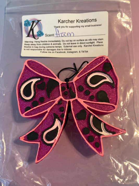 Paisley Bow- Frozen
