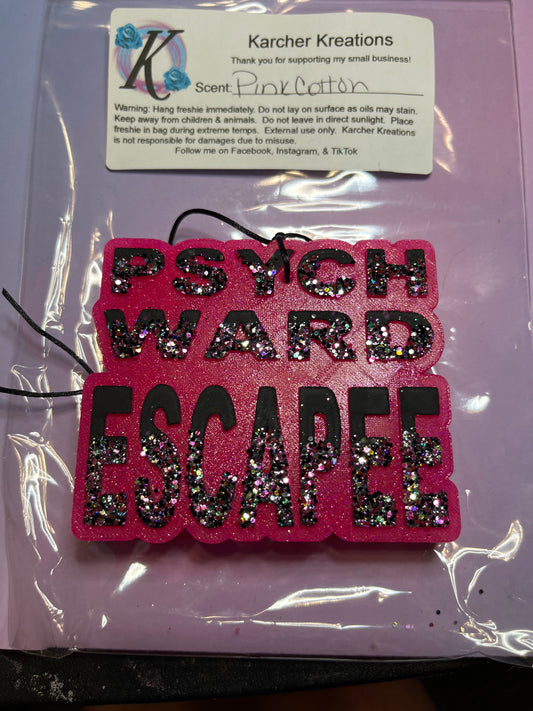 Psych Ward Escapee- Pink Cotton
