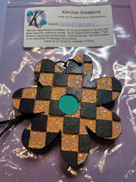 Checkered Flower- Wave Runner