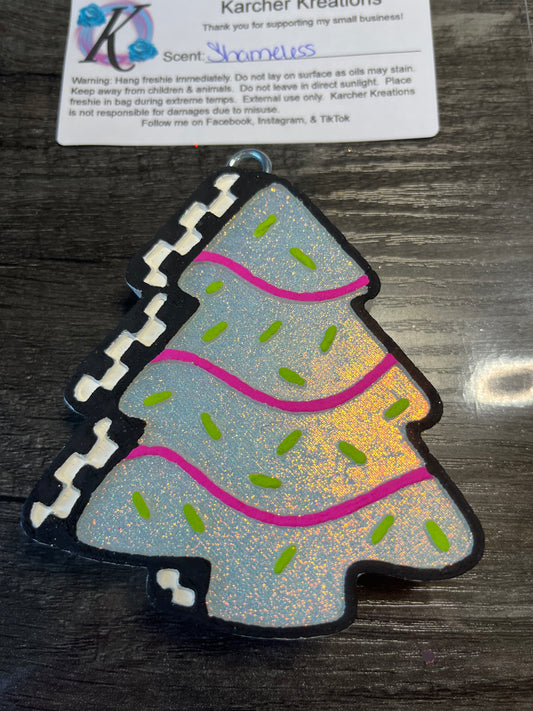 Checkered Print Christmas Snack- Shameless
