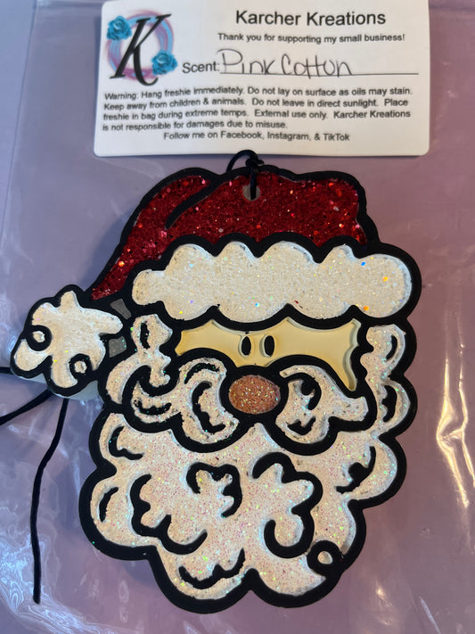 Santa- Pink Cotton
