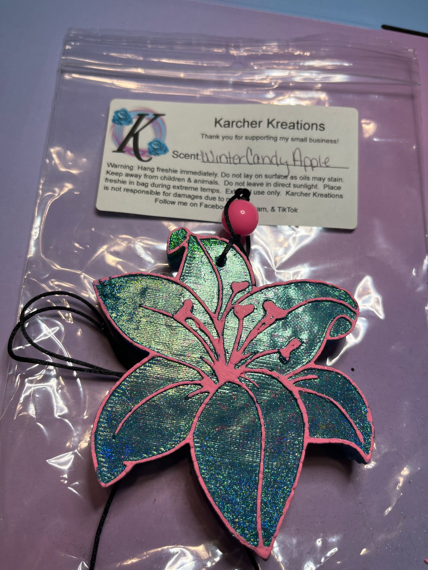Hibiscus- Candied Apple