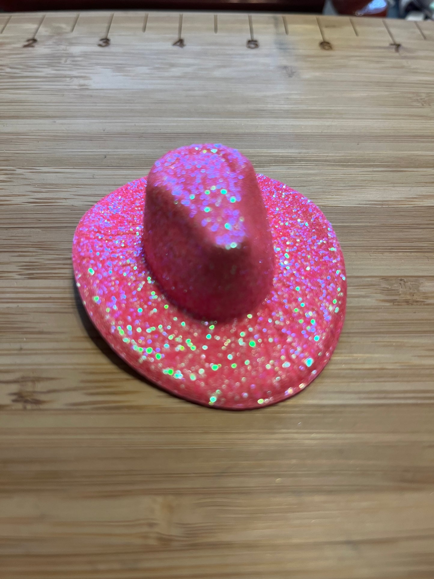Pink Glitter Hats