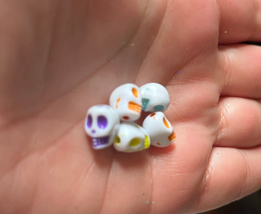 Mini skull Beads