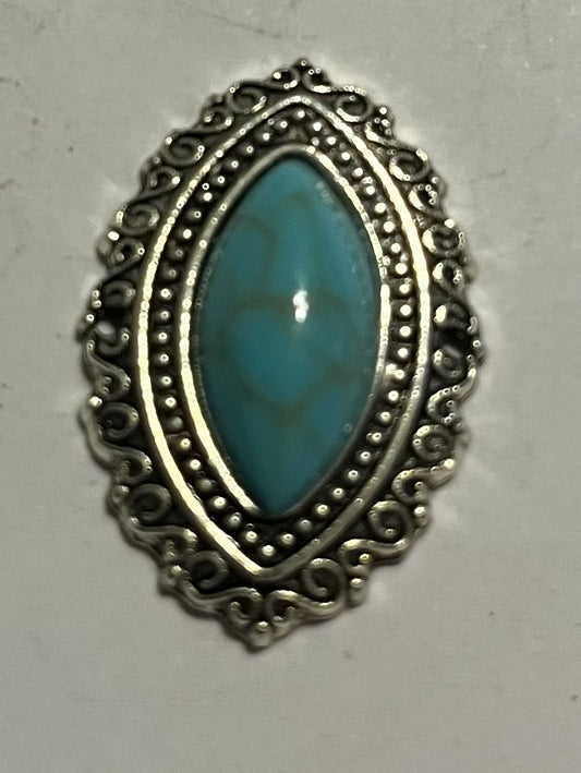 Oval Turquoise decor