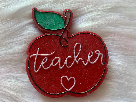 Teacher Apple Car Freshener