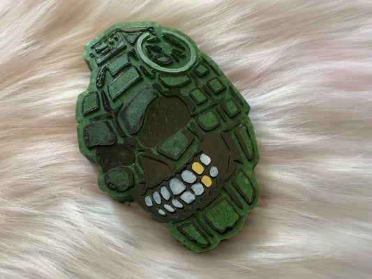 Skull Grenade Car Freshener