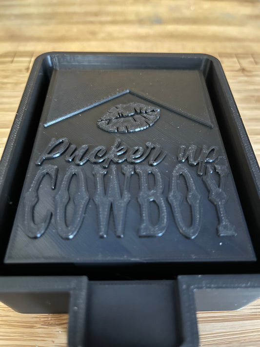 Pucker up Cowboy Valentine Mold