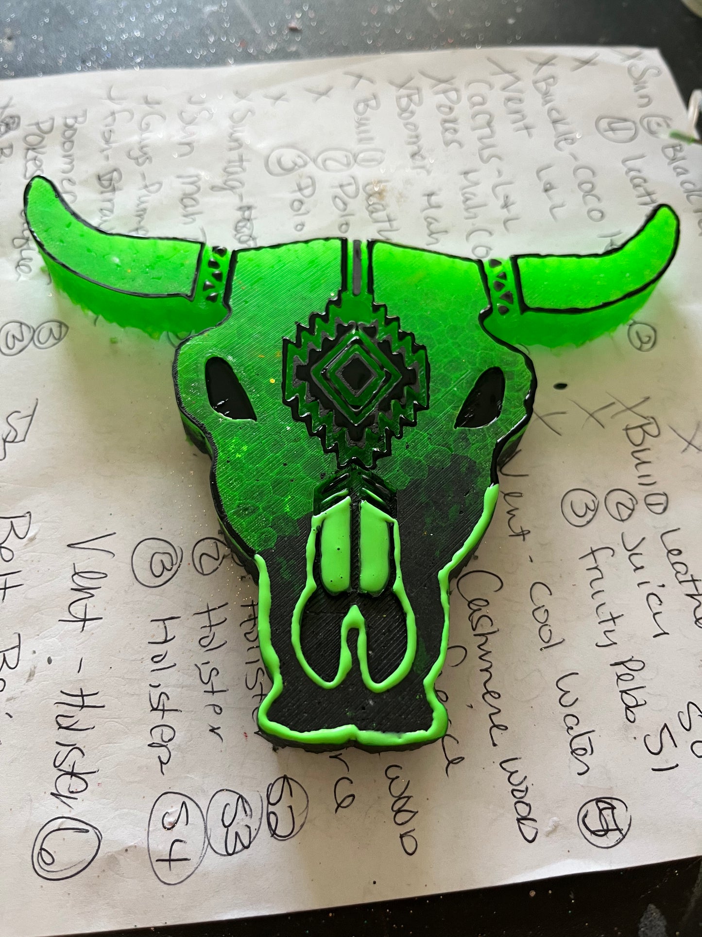 Bull Skull Freshie