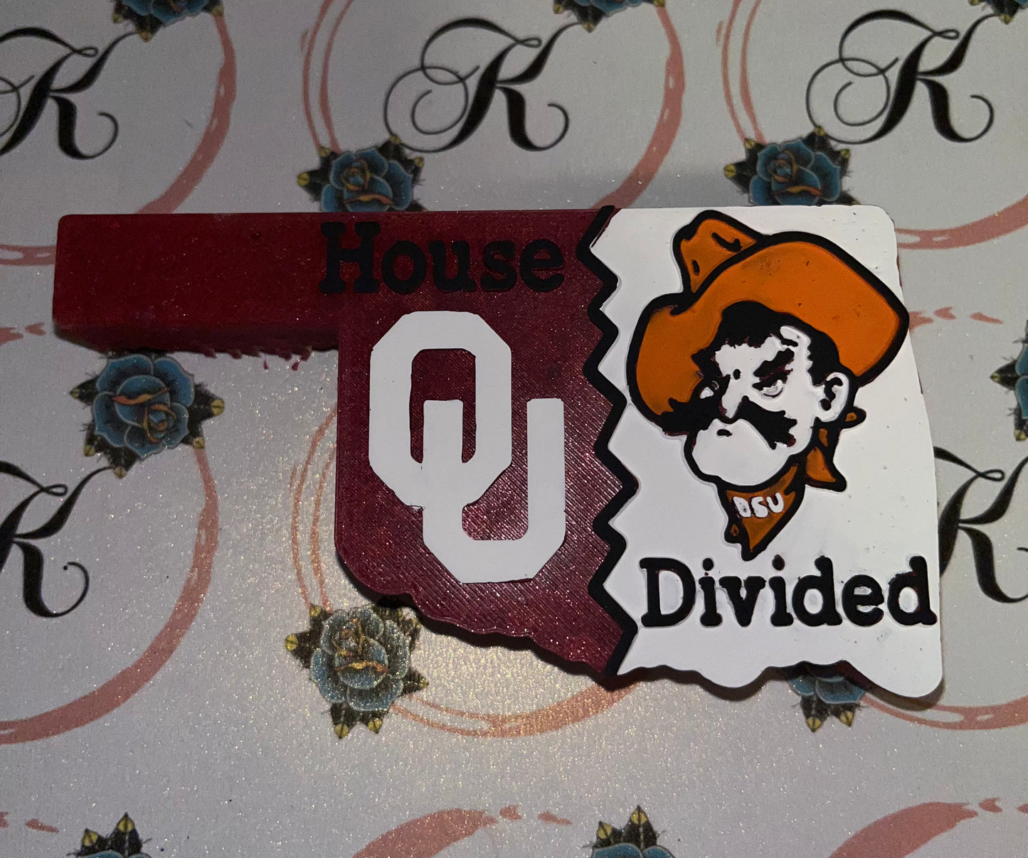 House Divided Car Freshener